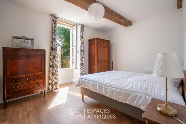 Demeure du XVIème siècle / Façade à tourelle et rénovation contemporaine au coeur du Croisic