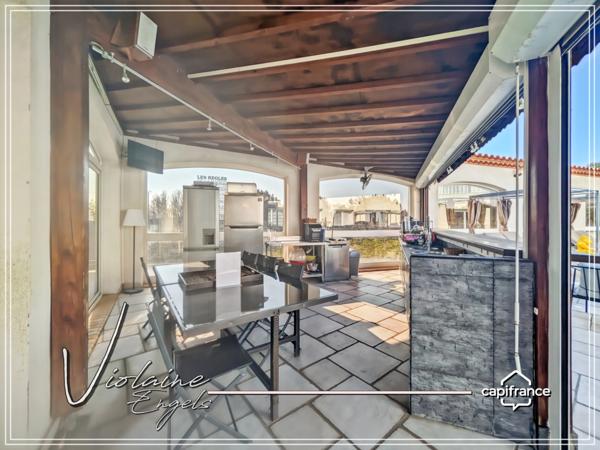 Bages – Vue mer et étang : Villa d’exception de 540 m² avec 7 suites et jardin paysager