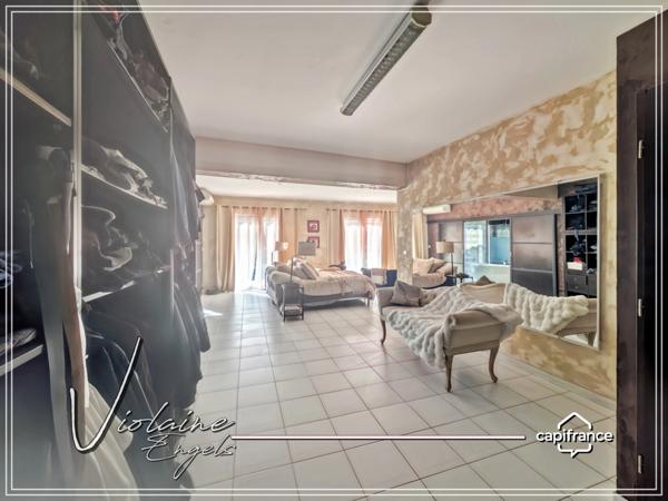 Bages – Vue mer et étang : Villa d’exception de 540 m² avec 7 suites et jardin paysager