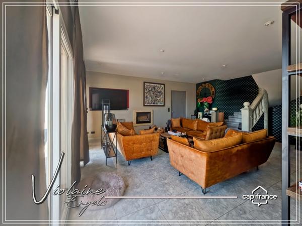 Bages – Vue mer et étang : Villa d’exception de 540 m² avec 7 suites et jardin paysager