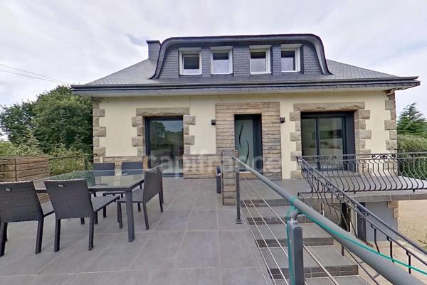 Dpt Côtes-d'Armor (22) - À vendre Saint-Agathon - Maison T6 - 160 m² - 4 chambres + studio indépendant - Terrain clos 1300 m² - Terrasse - Carport