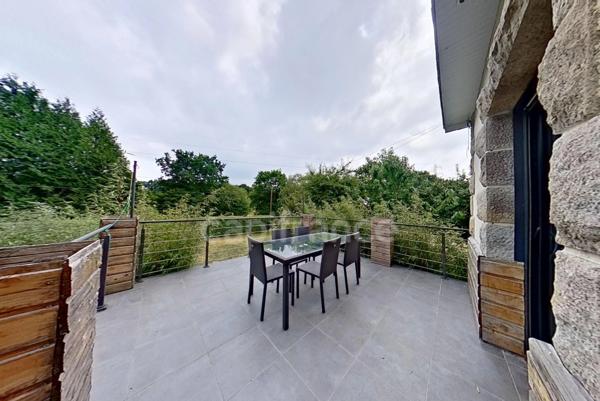 Dpt Côtes-d'Armor (22) - À vendre Saint-Agathon - Maison T6 - 160 m² - 4 chambres + studio indépendant - Terrain clos 1300 m² - Terrasse - Carport