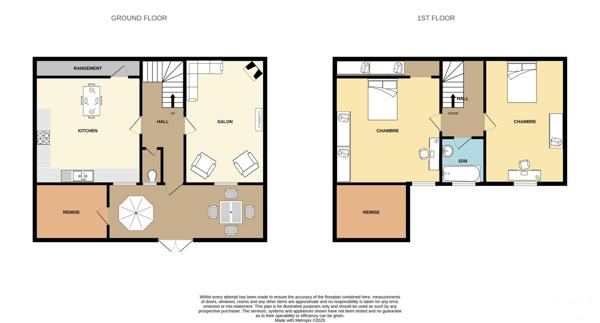 Maison à vendre  3 pièces - 100 m2 BRUGAIROLLES - 11