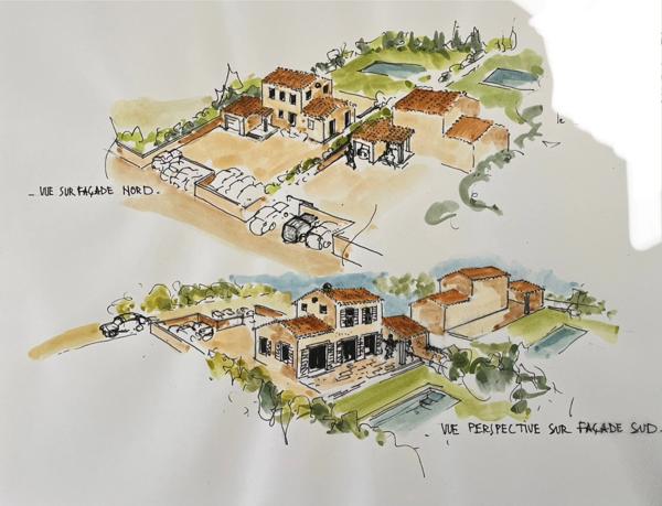 Dpt Bouches du Rhône (13), à vendre FONTVIEILLE terrain 750m2