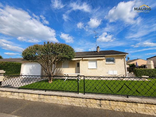 Maison de plain-pied avec jardin - SAINTE-BAZEILLE