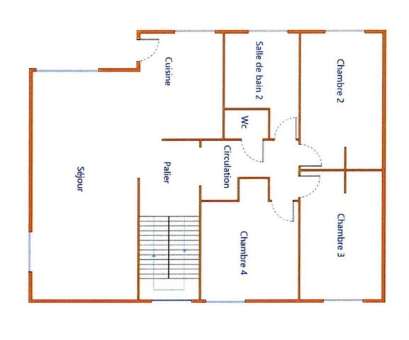 Maison F6 entièrement rénovée, jardin, terrasse.