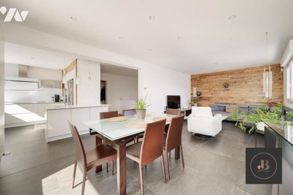 Maison F6 entièrement rénovée, jardin, terrasse.