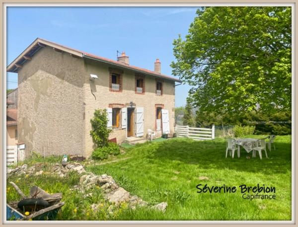 🏡 À vendre – Maison de campagne en pierre – 100 m² – Jardin 1 700 m² – Proche Noirétable (42)