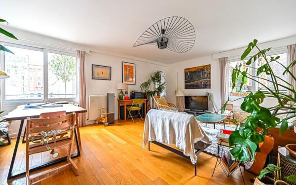 Appartement à vendre    3 pièces • 83,23 m2 Paris 18