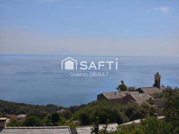 T3 Cap Corse avec Vue mer exceptionnelle