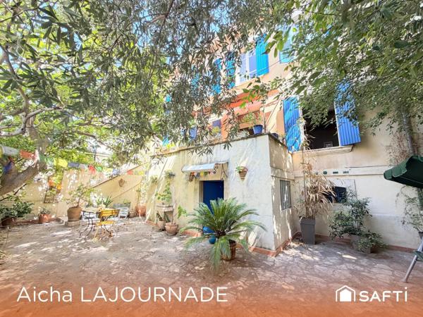 Maison de ville 85m2, 2/3 Ch, terrasse et cour!
