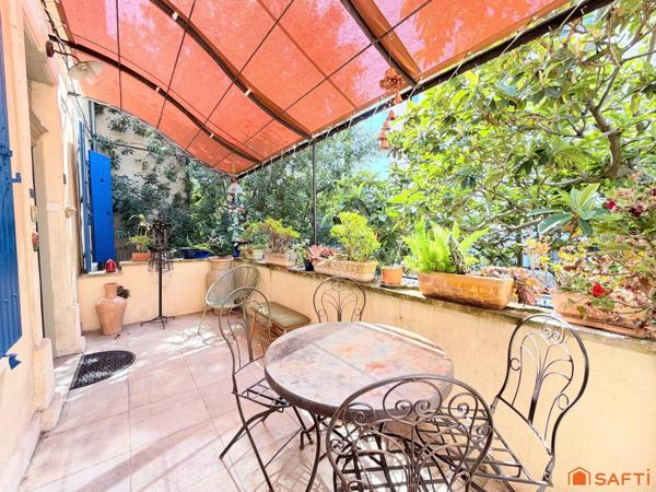 Maison de ville 85m2, 2/3 Ch, terrasse et cour!