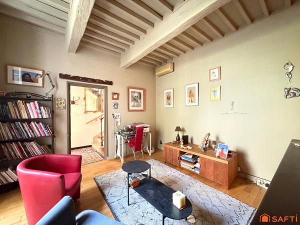Maison de ville 85m2, 2/3 Ch, terrasse et cour!