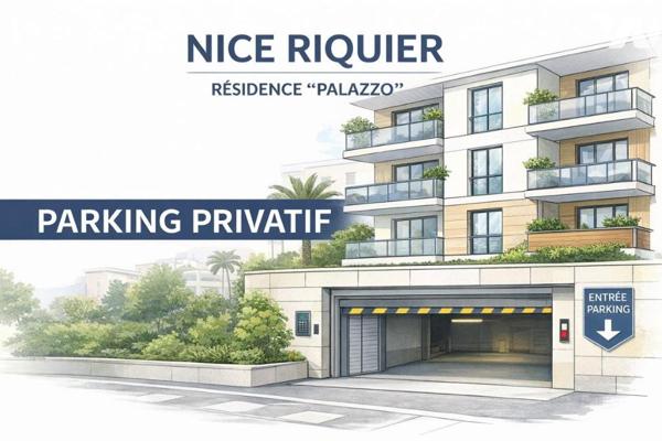 NICE - RIQUIER PLACE DE PARKING 