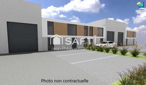 Batiment avec Entrepôt et bureaux dans une nouvelle zone d'Activités