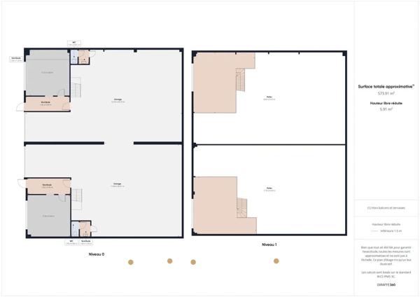 Local d’activité de 720 m² en location à Gellainville (28630), proche Chartres