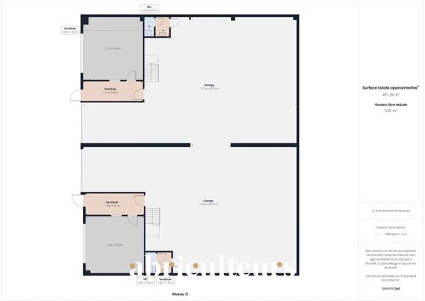 Local d’activité de 720 m² en location à Gellainville (28630), proche Chartres