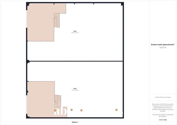Local d’activité de 720 m² en location à Gellainville (28630), proche Chartres