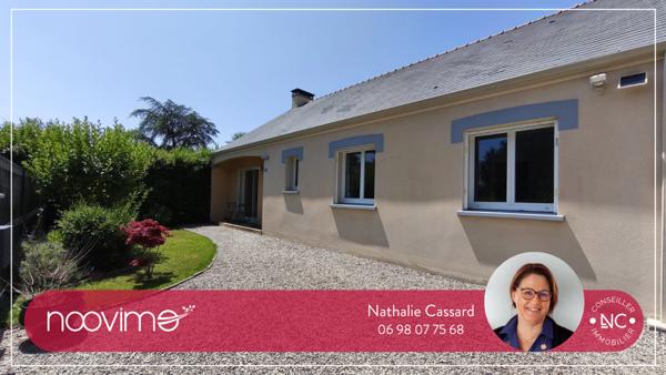 Maison en village 113 m² de Plain-pied 4 Chambres avec Véranda sur 535 m²