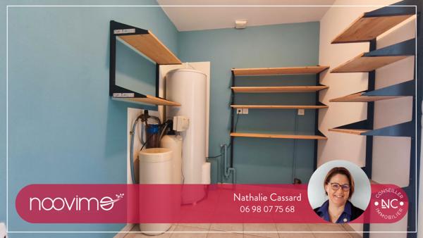 Maison en village 113 m² de Plain-pied 4 Chambres avec Véranda sur 535 m²