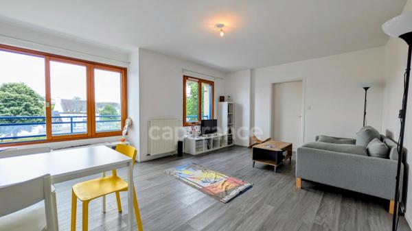 Appartement  T3 - 60,5 m² - 2 chambres  avec Garage et Parking - Centre ville - CHATEAULIN (29)