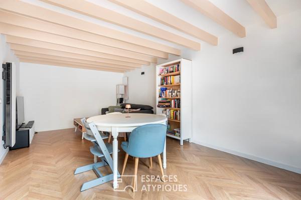 Duplex familial avec terrasse en coeur de ville