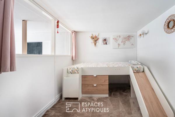 Duplex familial avec terrasse en coeur de ville