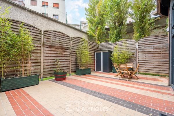 Duplex familial avec terrasse en coeur de ville