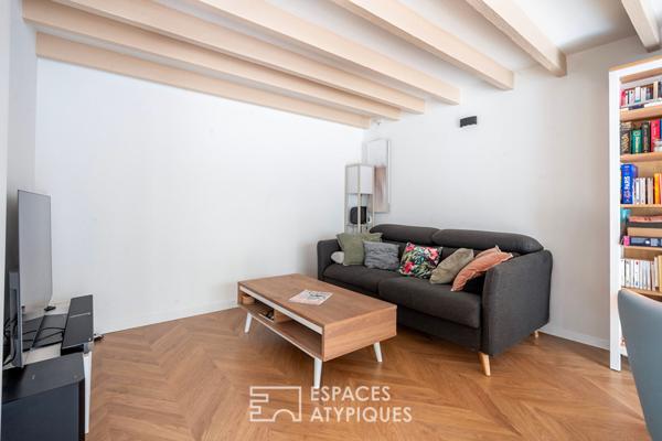 Duplex familial avec terrasse en coeur de ville