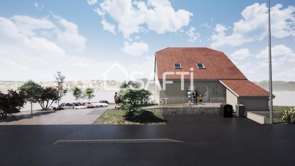 Situé à seulement 10 minutes de Besançon : surface brute de 58m2.