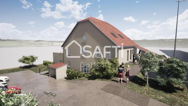 Situé à seulement 10 minutes de Besançon : surface brute de 58m2.