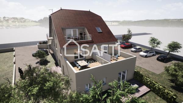 Situé à seulement 10 minutes de Besançon : surface brute de 58m2.