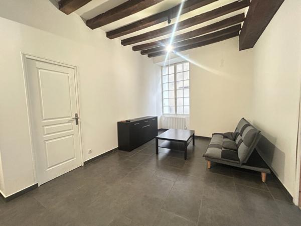 APPARTEMENT MEUBLÉ EN RDC - 37m² - CENTRE-VILLE - CHATEAU-GONTIER
