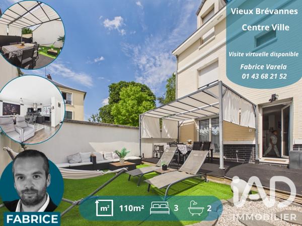 Maison à vendre 4 pièces 106 m² Limeil-Brévannes