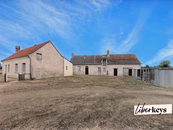 Ensemble immobilier à rénover – 3 habitations – Idéal gîtes ou projet familial
