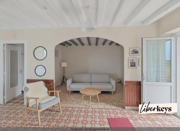 Ensemble immobilier à rénover – 3 habitations – Idéal gîtes ou projet familial