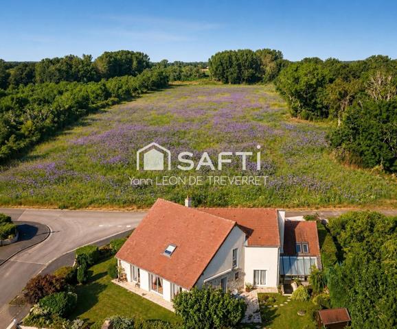 AHUY – Maison d'architecte T6, terrain 716m2