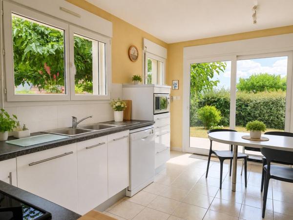 AHUY – Maison d'architecte T6, terrain 716m2