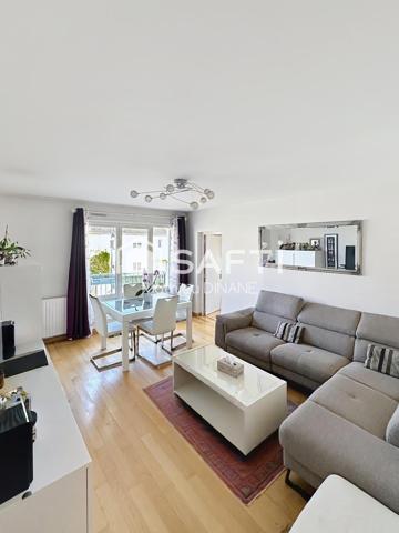 Appartement 98m2 avec ascenseur et deux balcons