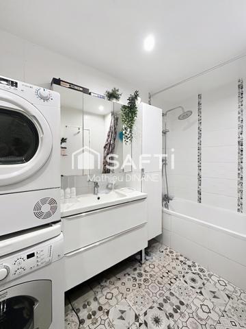 Appartement 98m2 avec ascenseur et deux balcons