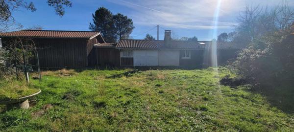 Maison Audenge 4 pièce carport - grange