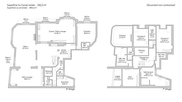 Appartement Paris 16e - TROCADÉRO / PASSY