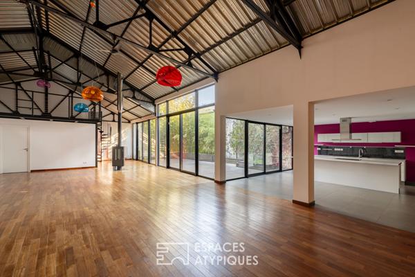 Loft au cachet industriel