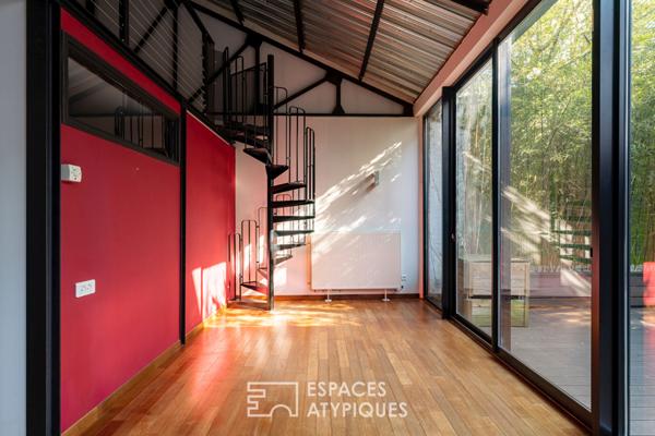Loft au cachet industriel