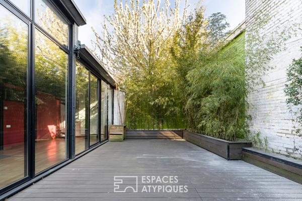 Loft au cachet industriel