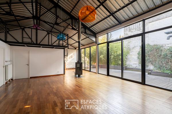 Loft au cachet industriel