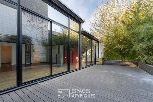 Loft au cachet industriel