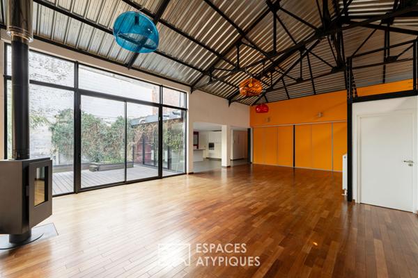 Loft au cachet industriel