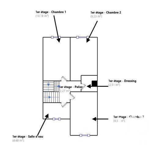 House for sale 5 rooms 92 m² Taverny