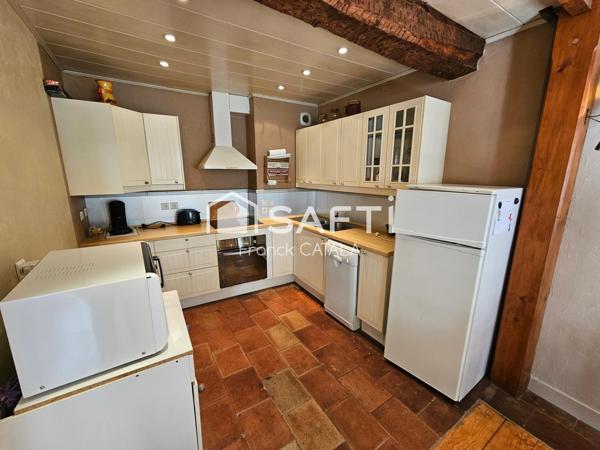 Du cachet pour cette maison centre ville avec Garage